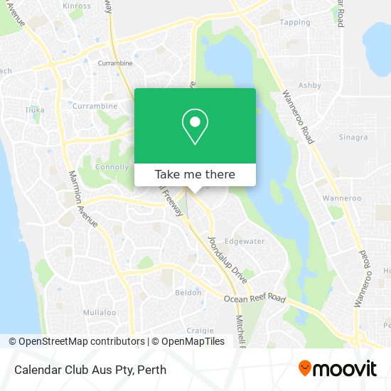 Calendar Club Aus Pty map
