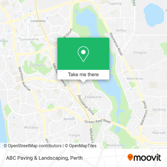 Mapa ABC Paving & Landscaping