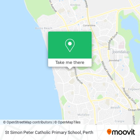 St Simon Peter Catholic Primary School map