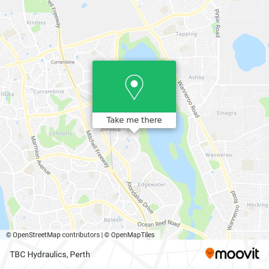 TBC Hydraulics map