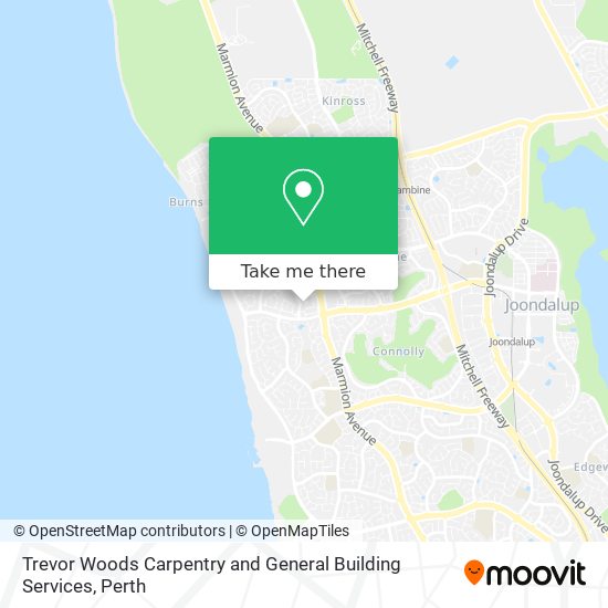 Trevor Woods Carpentry and General Building Services map
