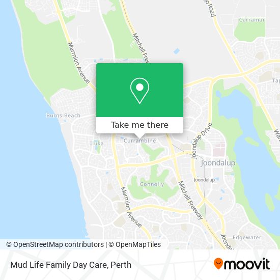 Mud Life Family Day Care map