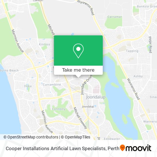 Cooper Installations Artificial Lawn Specialists map