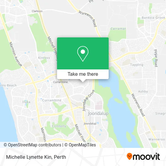 Mapa Michelle Lynette Kin