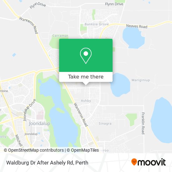 Waldburg Dr After Ashely Rd map