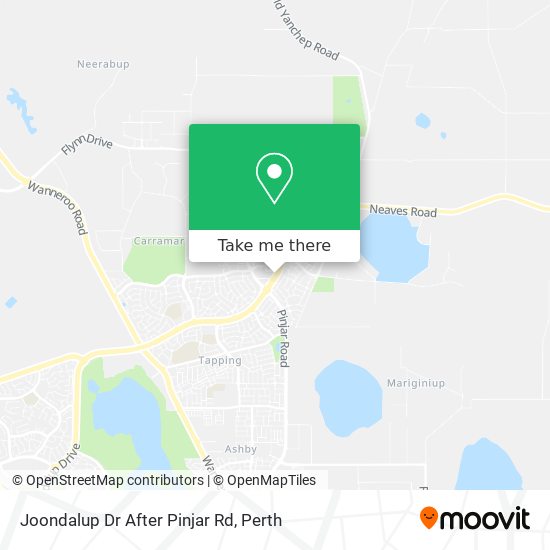 Joondalup Dr After Pinjar Rd map