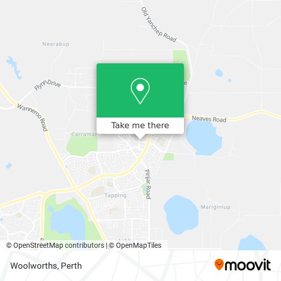 Woolworths map