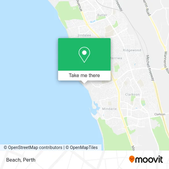 Beach map