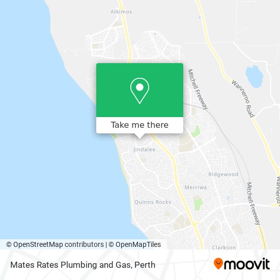 Mates Rates Plumbing and Gas map