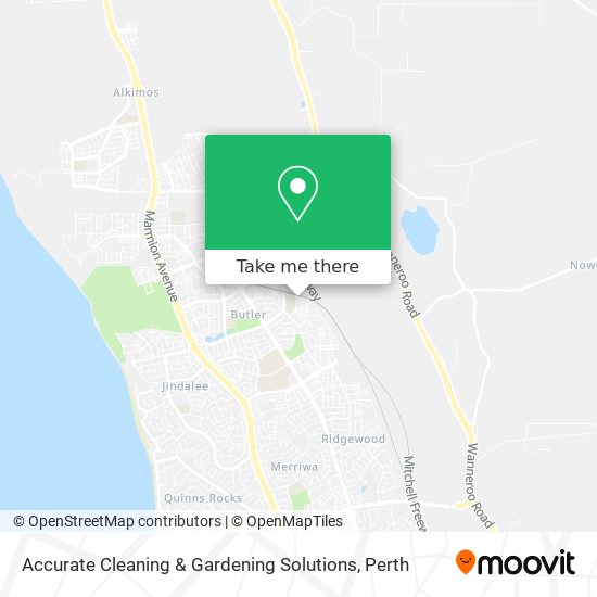 Mapa Accurate Cleaning & Gardening Solutions