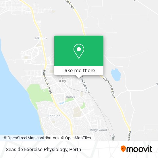 Mapa Seaside Exercise Physiology