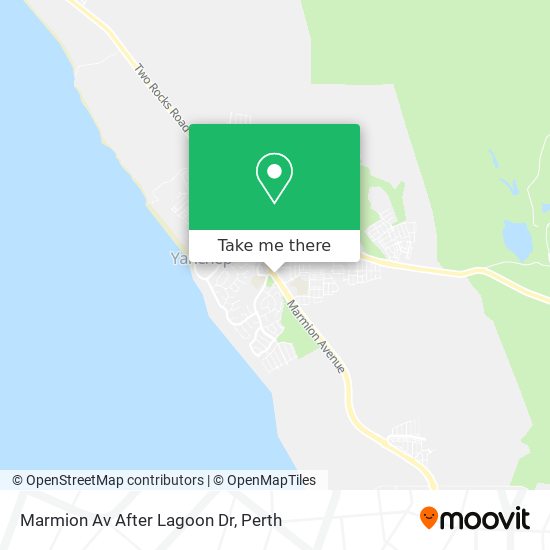 Marmion Av After Lagoon Dr map