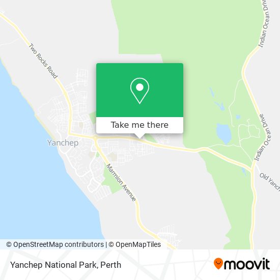 Yanchep National Park map