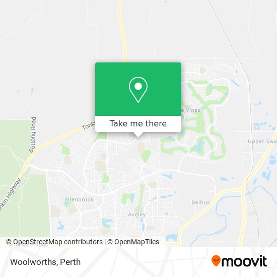 Woolworths map