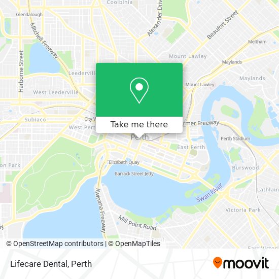 Lifecare Dental map