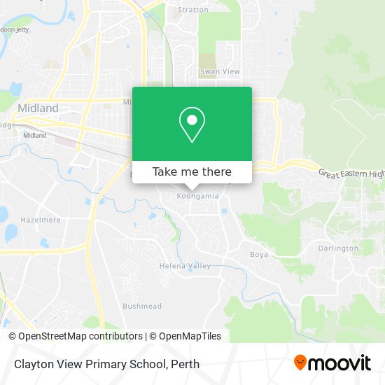 Clayton View Primary School map