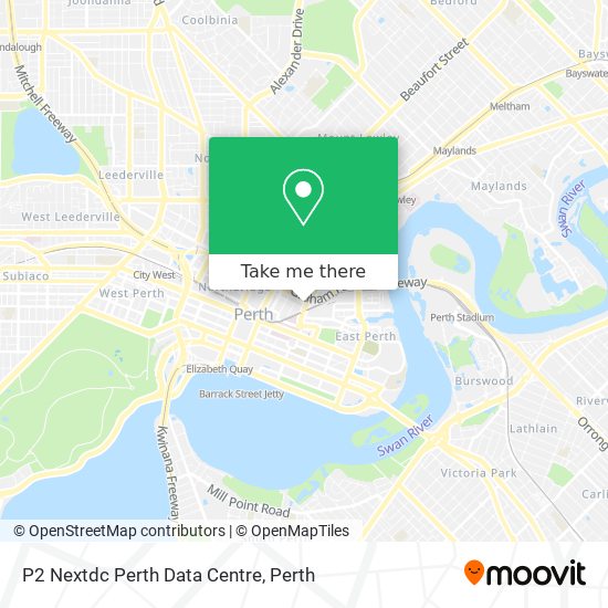 Mapa P2 Nextdc Perth Data Centre