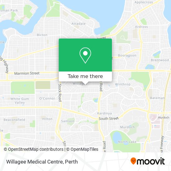 Willagee Medical Centre map
