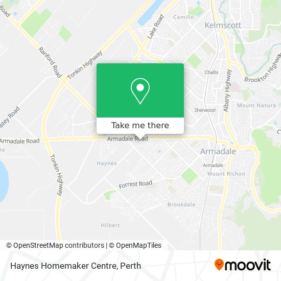 Haynes Homemaker Centre map