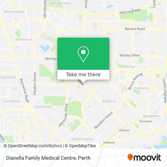 Dianella Family Medical Centre map