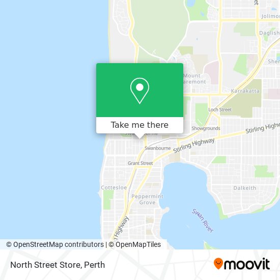 North Street Store map