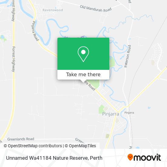 Unnamed Wa41184 Nature Reserve map