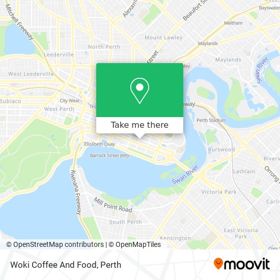 Woki Coffee And Food map