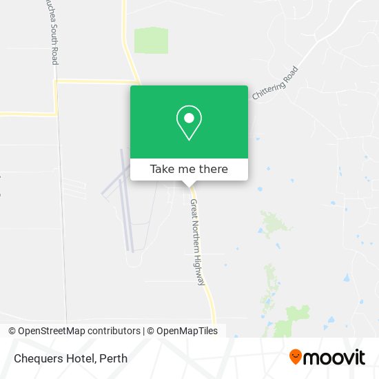 Chequers Hotel map