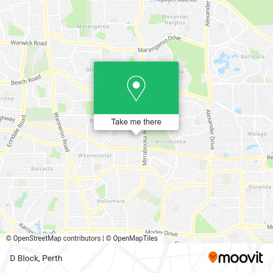 D Block map