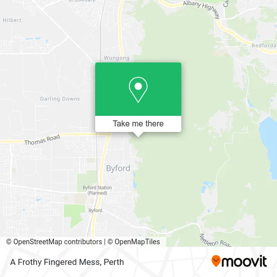 Mapa A Frothy Fingered Mess