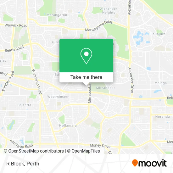 Mapa R Block