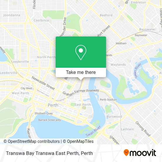 Transwa Train Map How to Get to Transwa Bay Transwa East Perth by Train or Bus?