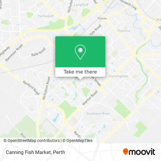 Canning Fish Market map