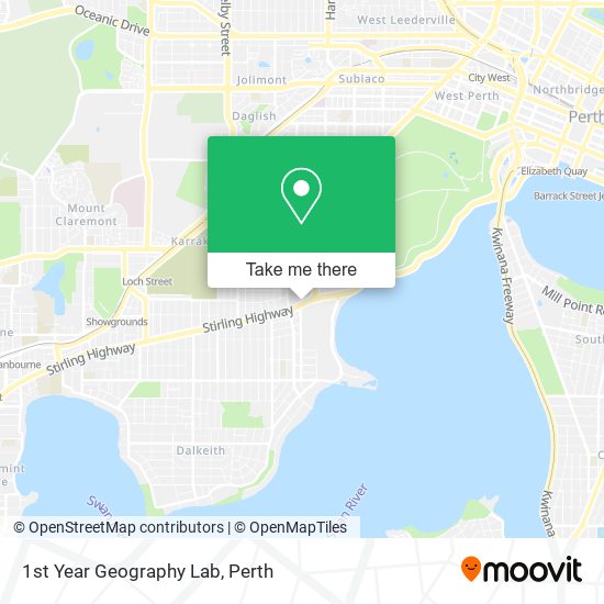 1st Year Geography Lab map