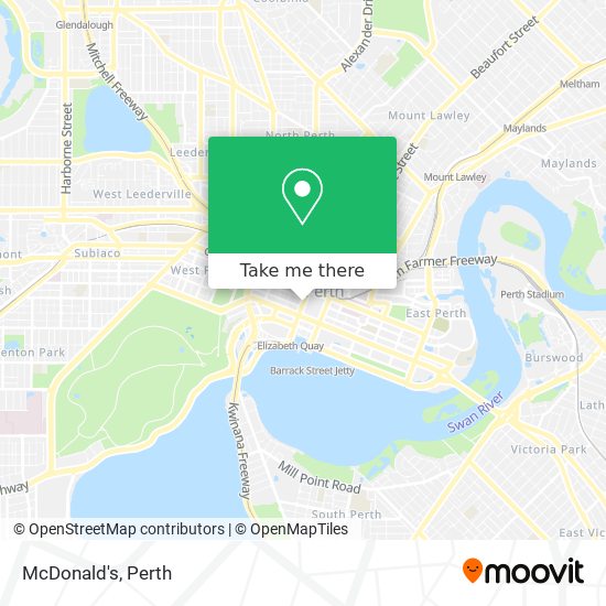 I Need Directions To Mcdonald S How To Get To Mcdonald's In Perth By Bus Or Train?