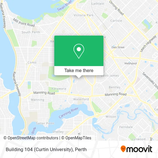 Mapa Building 104 (Curtin University)