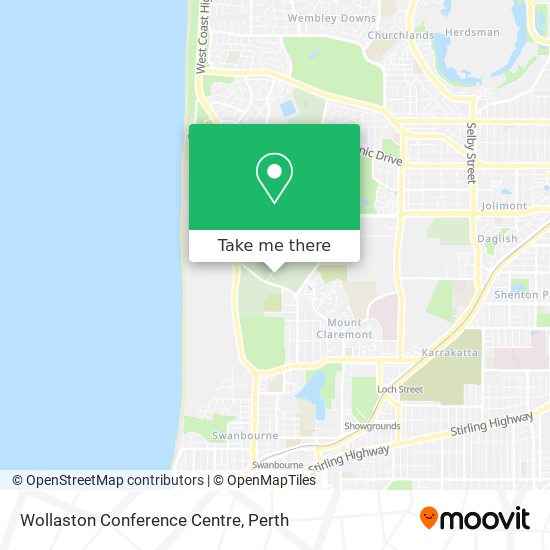 Wollaston Conference Centre map