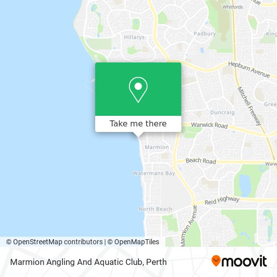 Marmion Angling And Aquatic Club map