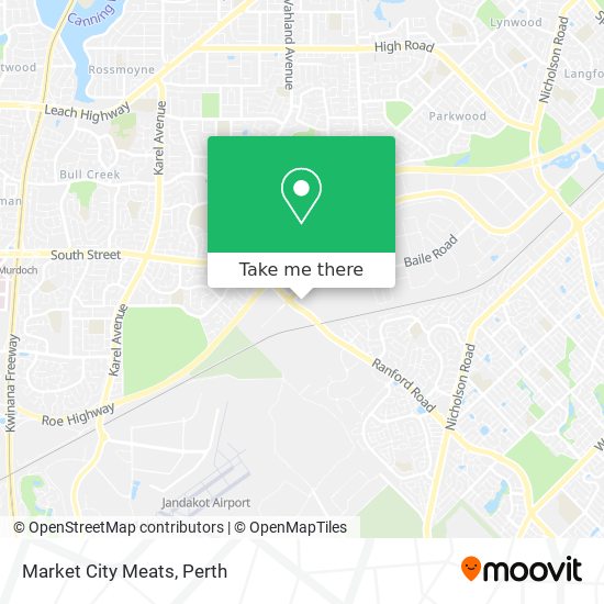 Market City Meats map