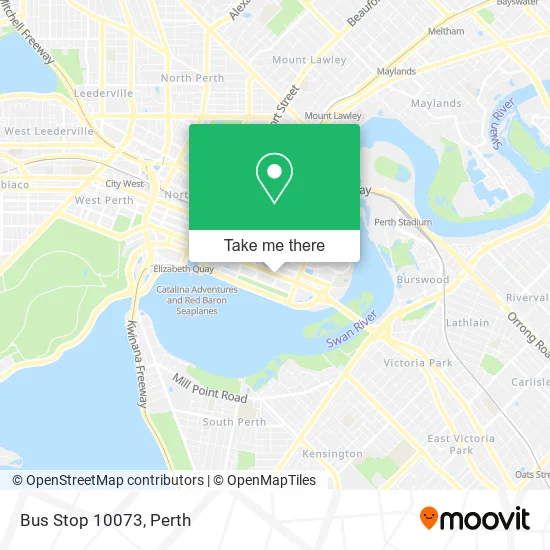 Bus Stop 10073 map