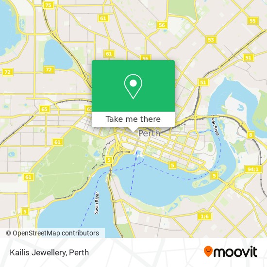 Kailis Jewellery map