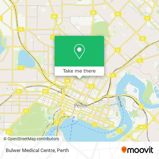 Bulwer Medical Centre map