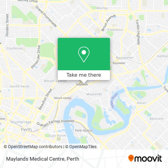 Maylands Medical Centre map