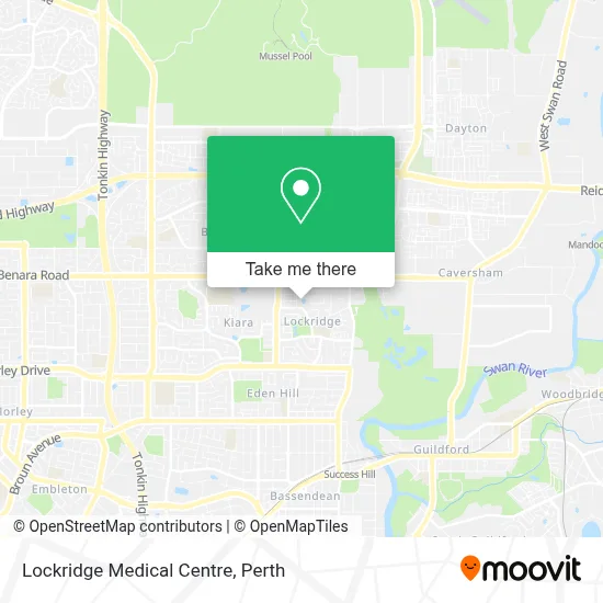 Mapa Lockridge Medical Centre