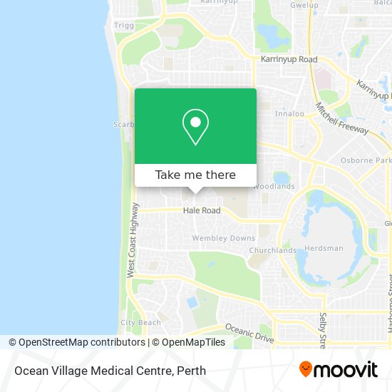 Ocean Village Medical Centre map