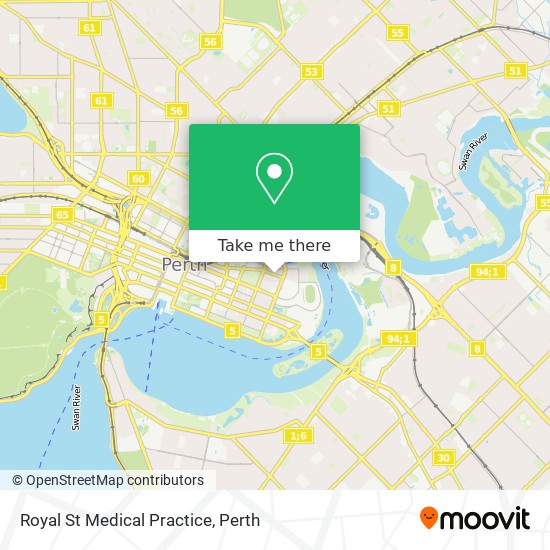 Mapa Royal St Medical Practice