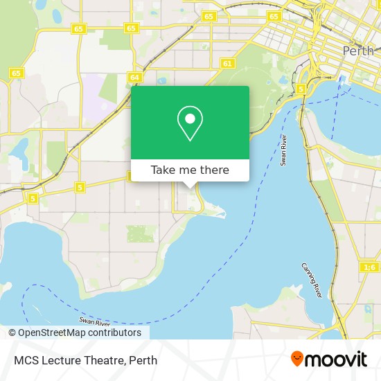 MCS Lecture Theatre map