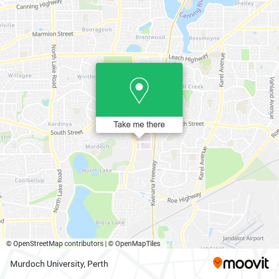 Murdoch University map