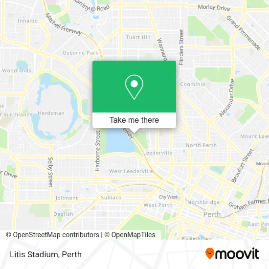 Mapa Litis Stadium