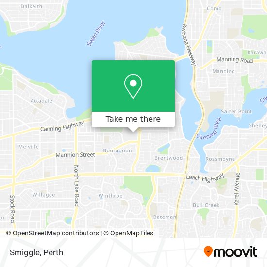 Smiggle map